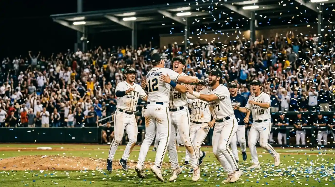 Празнуване след World Series победа